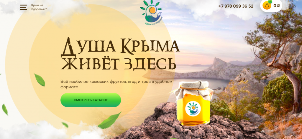 Сайт крым ресурса. Разработка сайтов в Крыму.